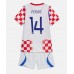 Kroatia Ivan Perisic #14 Hjemmedraktsett Barn VM 2026 Korte ermer (+ Korte bukser)